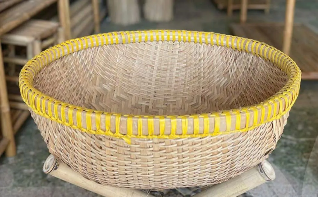 Thúng tre đan